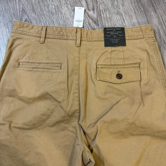Banana republic athletic chino high rise pants - size 10 NWT - Picture 7 of 9